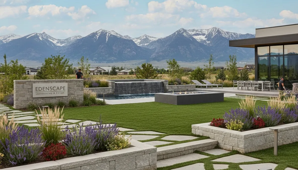 Landscaping crew serving Ogden, UT with professional lawn care and yard maintenance