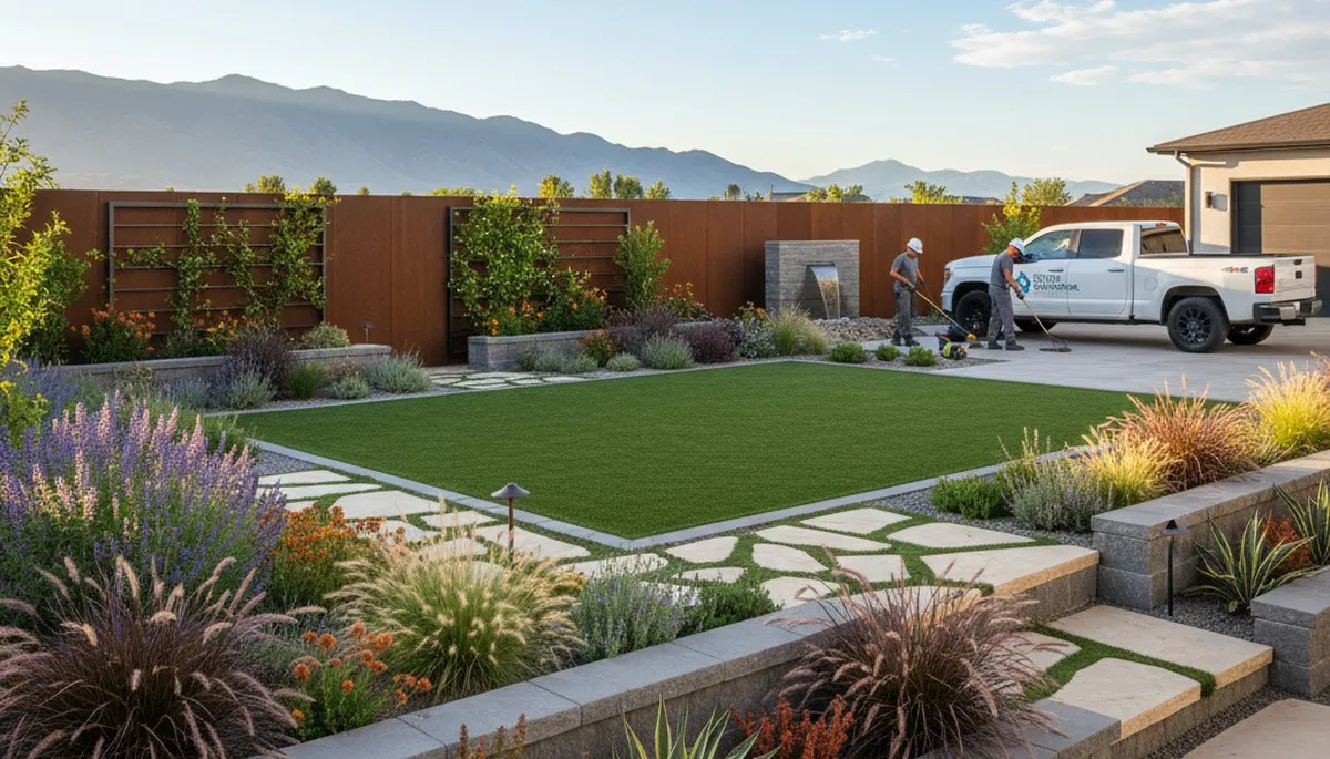 Landscaping services in Ogden, UT by Ogden Lawn Care for residential and commercial properties