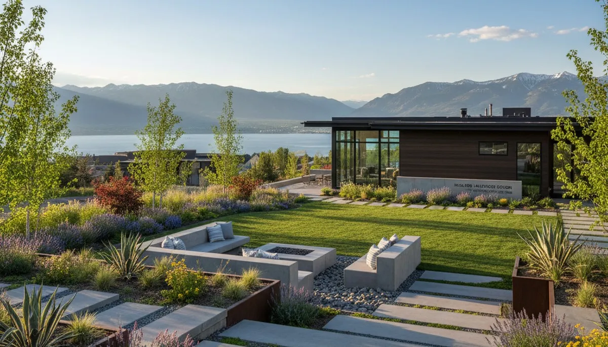 Professional landscaping service in Ogden, UT, for lawn care and yard maintenance